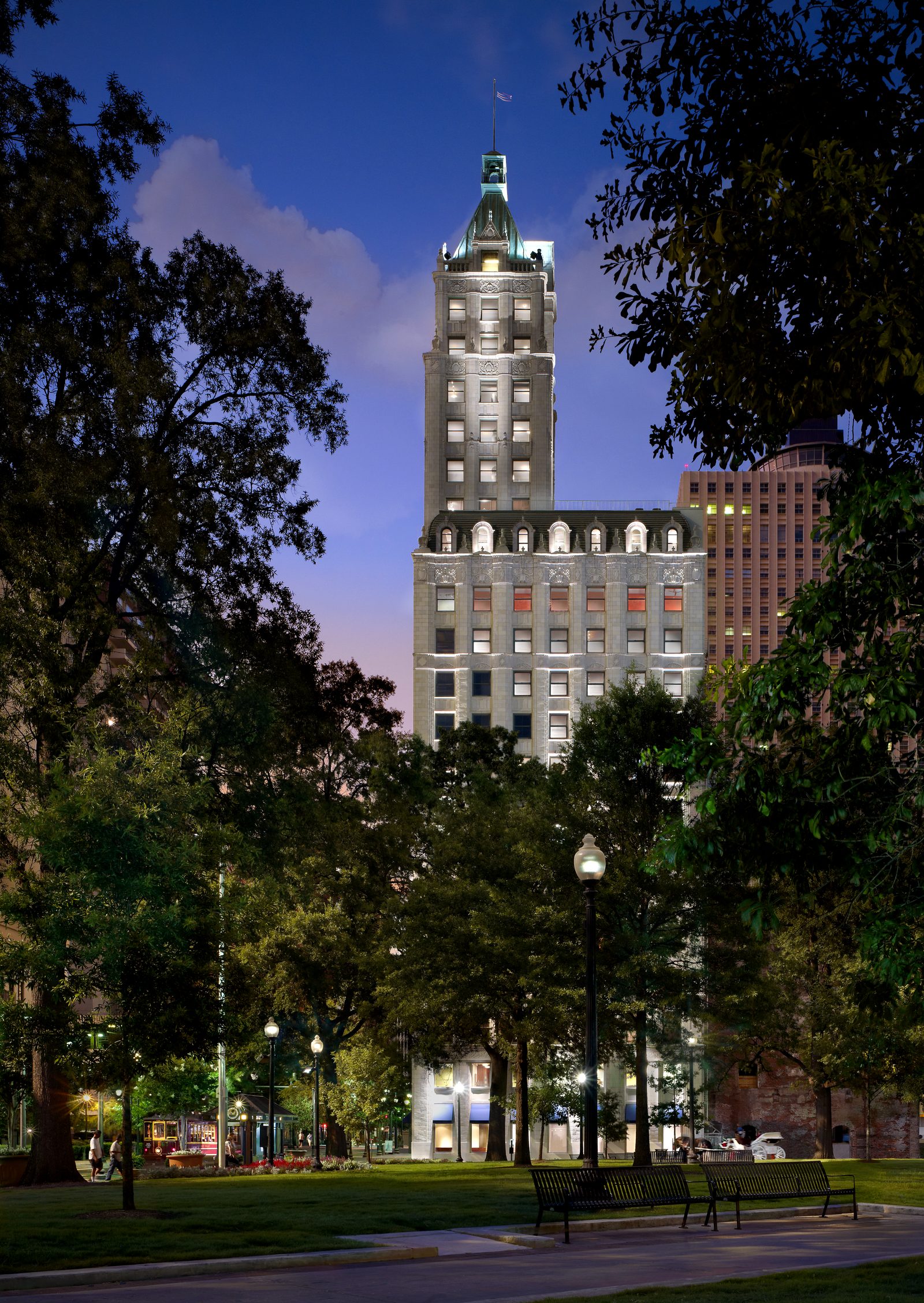 The Columbian Mutual Tower at Court Square Center, Memphis.