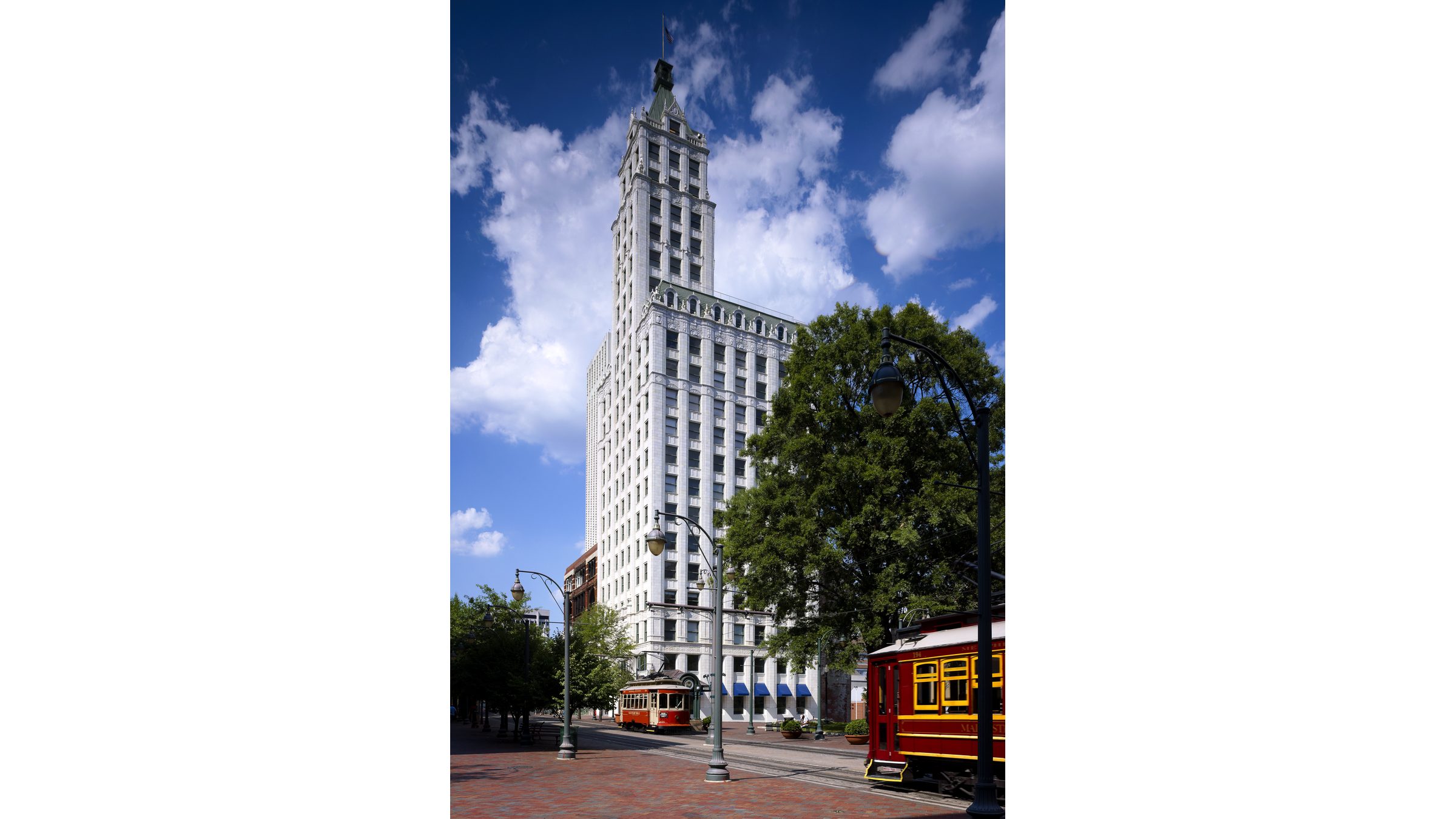 The Columbian Mutual Tower at Court Square Center, Memphis.