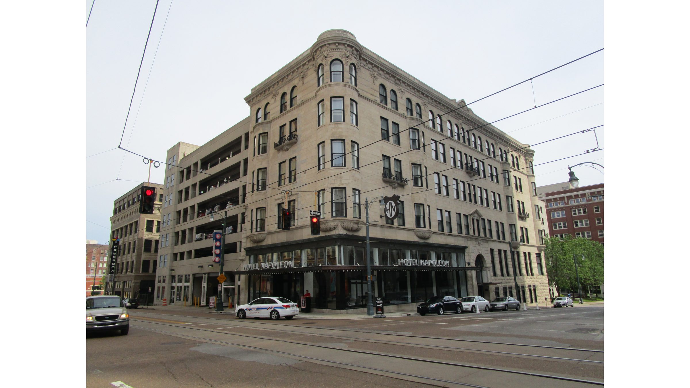 Hotel Napoleon, the former Scimitar Building, 179 Madison Avenue, Memphis.