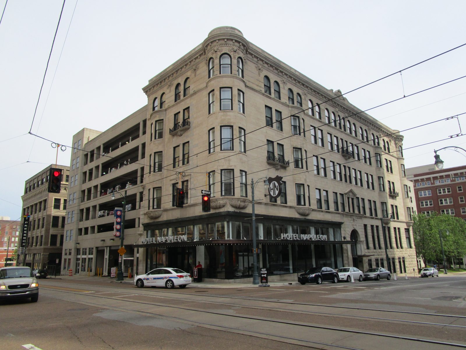 Hotel Napoleon, the former Scimitar Building, 179 Madison Avenue, Memphis.