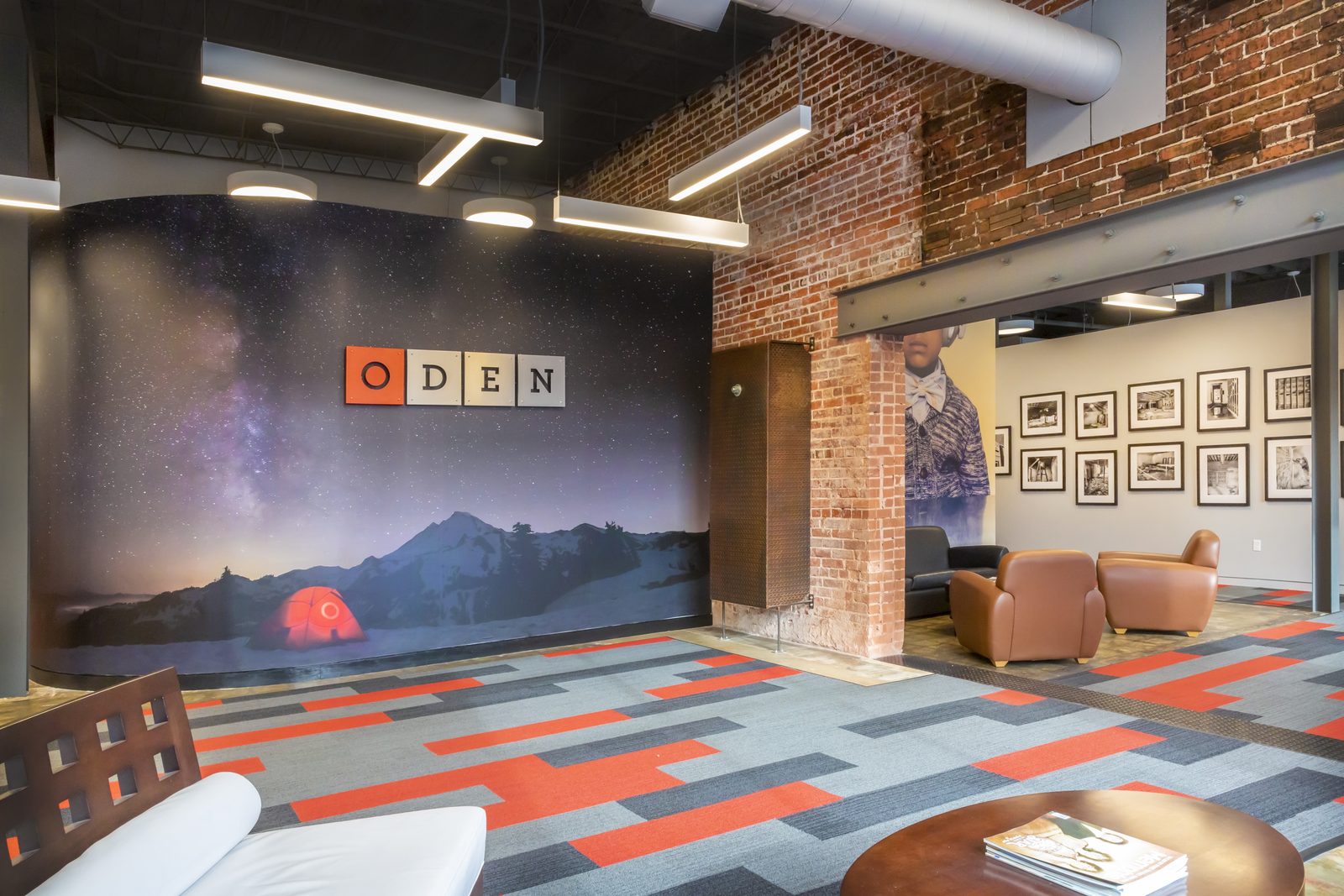 Open workspace at Oden, 158 Vance Avenue, Memphis.